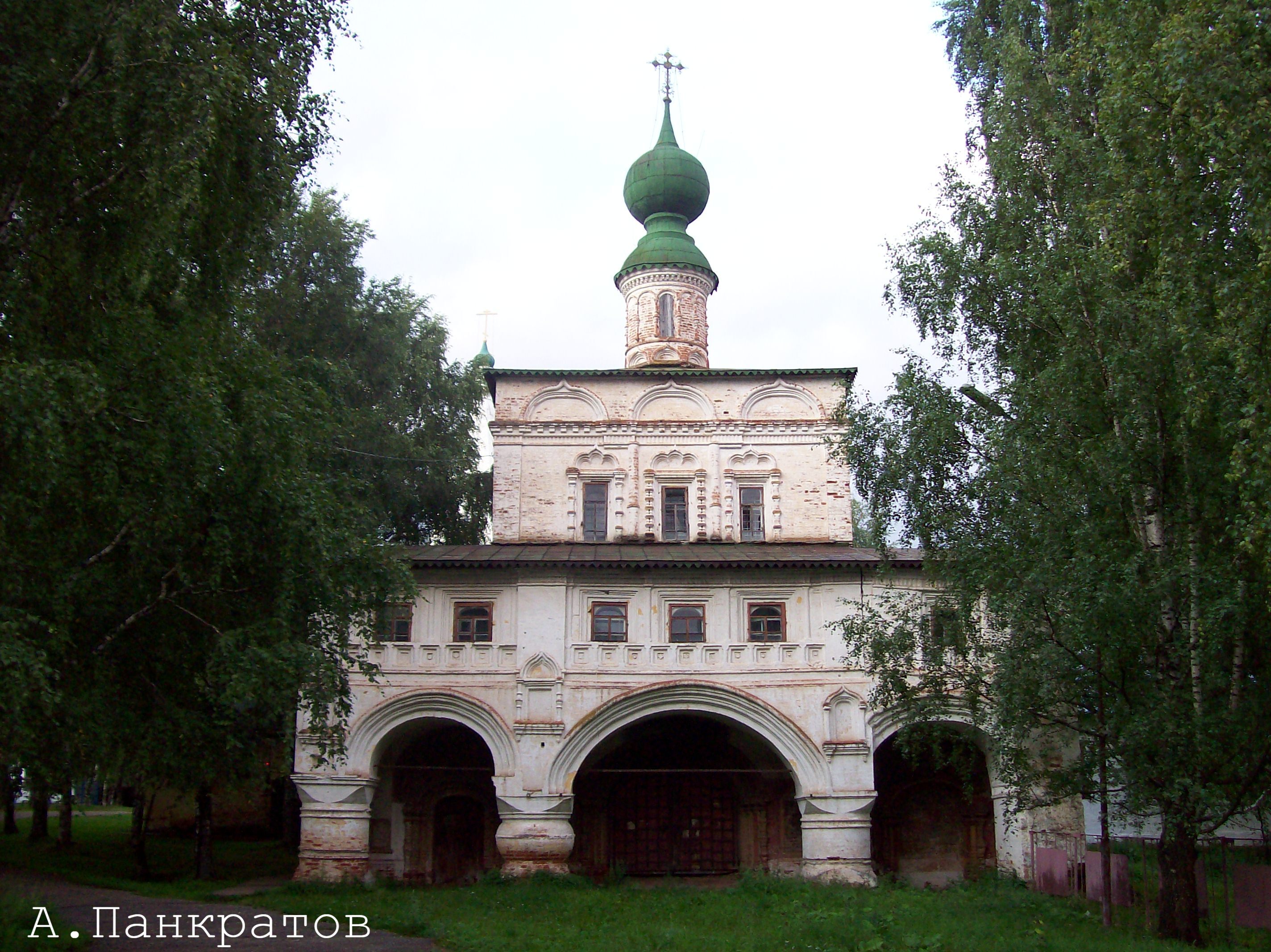 Великий Устюг. Михайло-Архангельский монастырь. Церковь Владимирской иконы Божией Матери, 1682